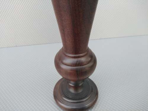 Vintage! Beautiful Pair Of Hand Carved Wooden Vases.