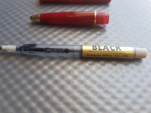Vintage! Mitsubishi UNI Pen ballpoint Pen with Cap - RARE