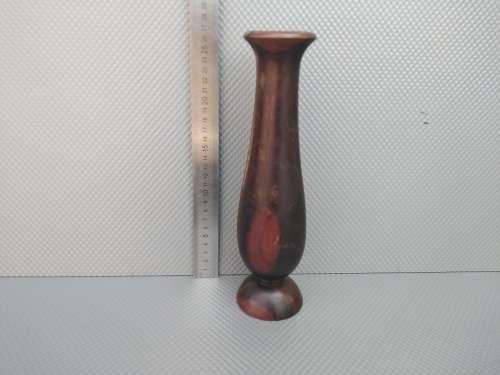 Vintage! Wooden Hand Turned Candlestick Holder