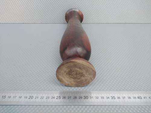 Vintage! Wooden Hand Turned Candlestick Holder