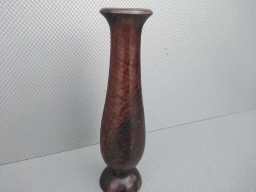 Vintage! Wooden Hand Turned Candlestick Holder