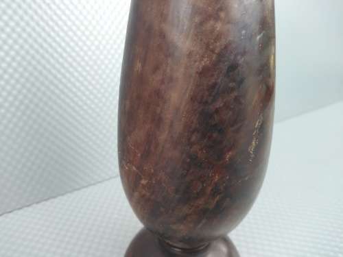 Vintage! Wooden Hand Turned Candlestick Holder