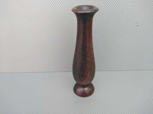Vintage! Wooden Hand Turned Candlestick Holder