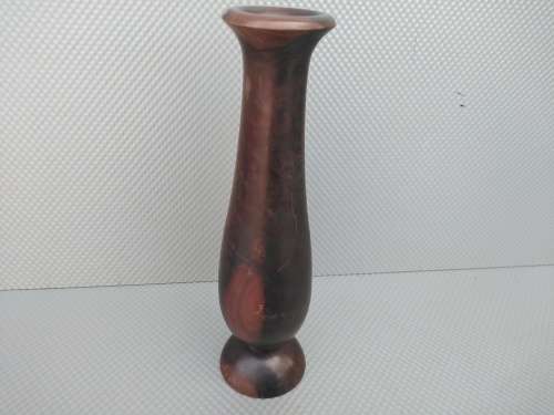 Vintage! Wooden Hand Turned Candlestick Holder