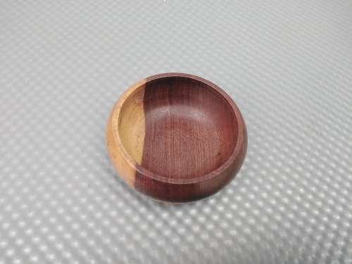 Vintage! Mixed Size Duo Of Wooden Trinket / Pin Dishes.