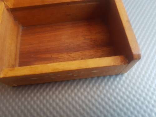 Vintage! Wooden Trinket Box.