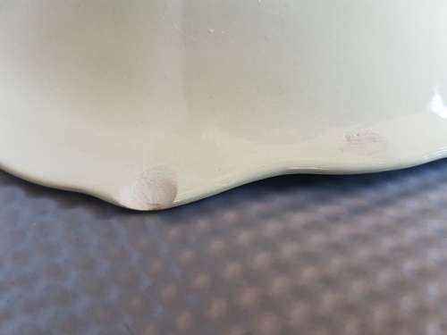 Vintage! Mint Green Grindley `Almond Petal` Serving Bowl.