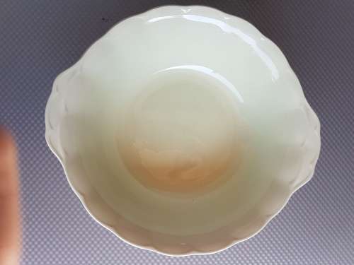 Vintage! Mint Green Grindley `Almond Petal` Serving Bowl.
