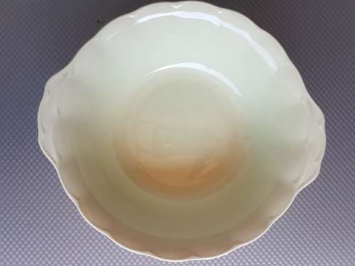 Vintage! Mint Green Grindley `Almond Petal` Serving Bowl.