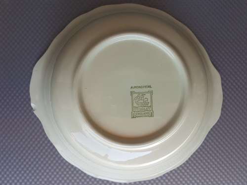 Vintage! Mint Green Grindley `Almond Petal` Serving Bowl.
