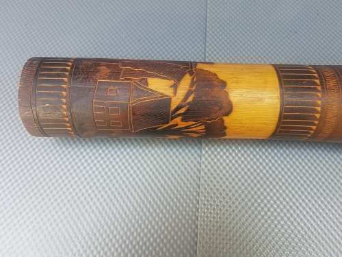 Vintage! Traditional Valiha Madagascar Musical Instrument With Strings.