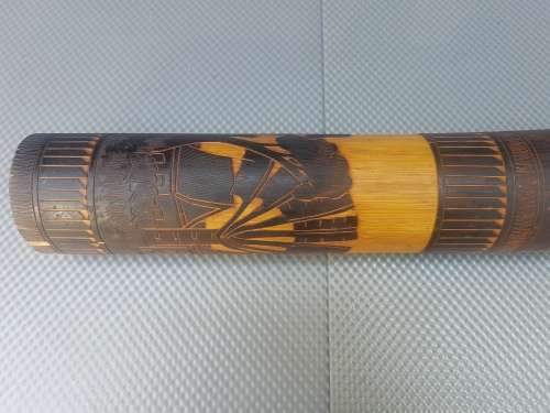 Vintage! Traditional Valiha Madagascar Musical Instrument With Strings.