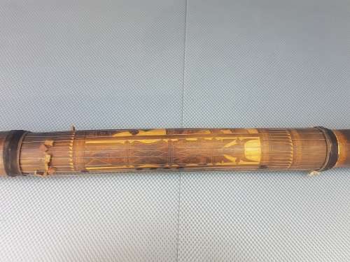 Vintage! Traditional Valiha Madagascar Musical Instrument With Strings.