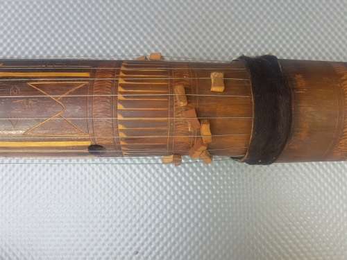 Vintage! Traditional Valiha Madagascar Musical Instrument With Strings.