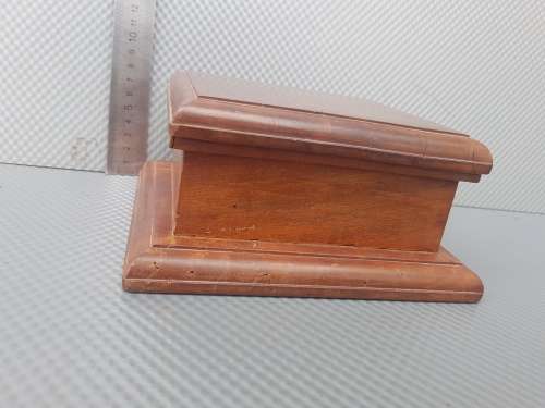 Vintage! Wooden Square Jewelry / Trinket Box.