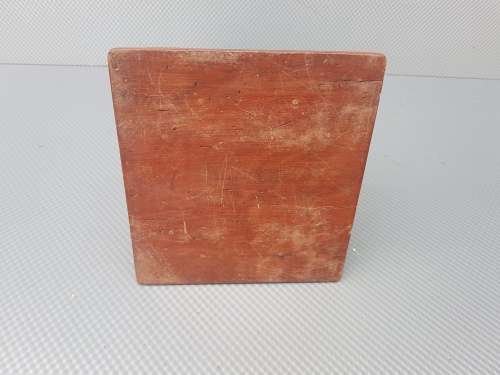 Vintage! Wooden Square Jewelry / Trinket Box.