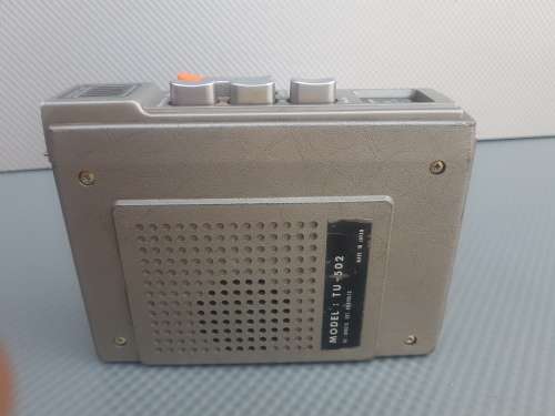 Vintage! TU-502 Japanese 80`s Dictaphone Cassette Recorder.
