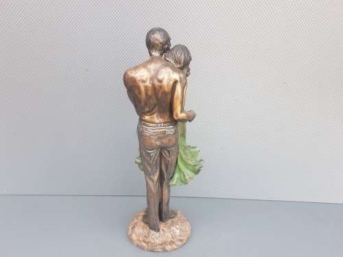 Vintage! Jade Lovers Figurine.