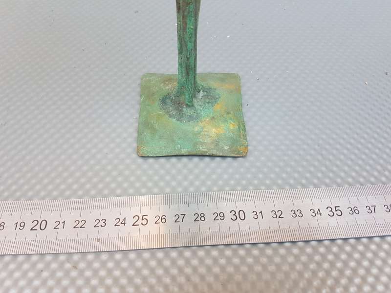 Vintage! Wrought Iron Open Tulip Candle Holders.