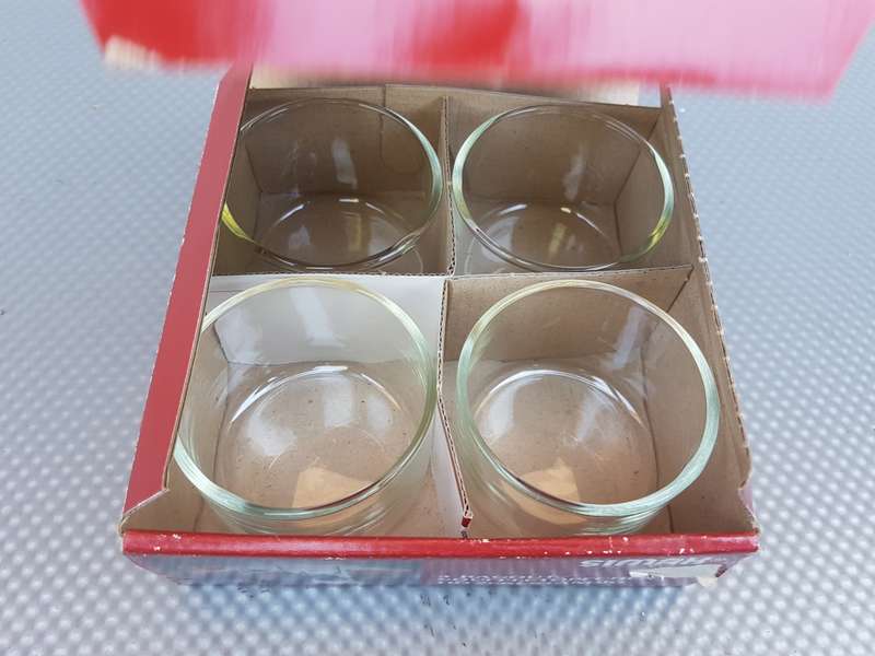 Vintage! Set of 4 Simax Custard Cups / Ramekins.