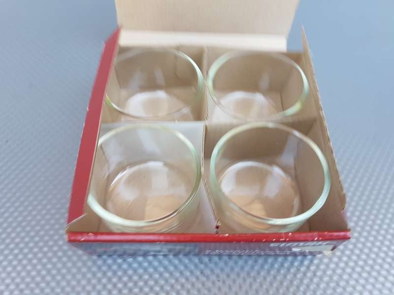Vintage! Set of 4 Simax Custard Cups / Ramekins.