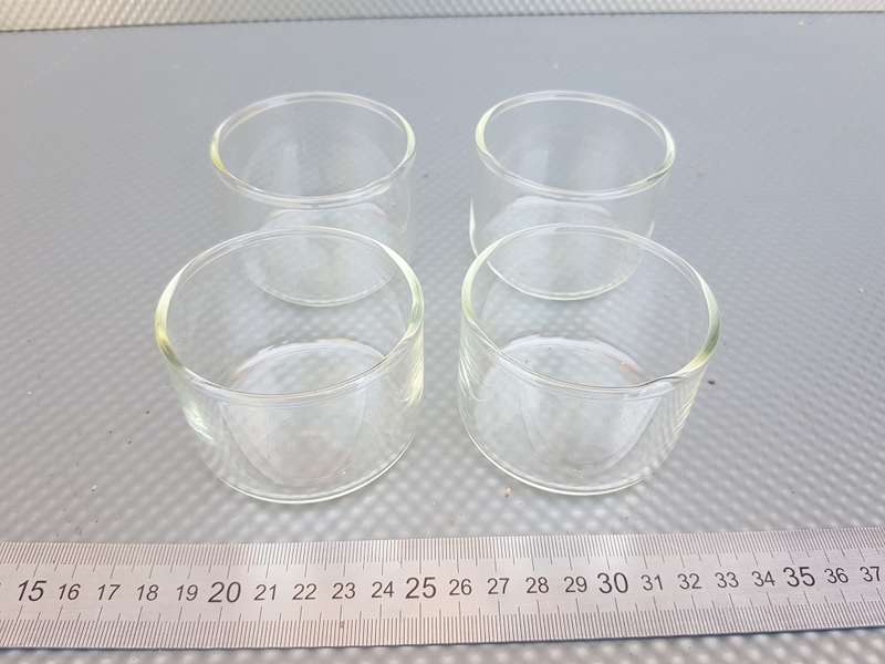 Vintage! Set of 4 Simax Custard Cups / Ramekins.