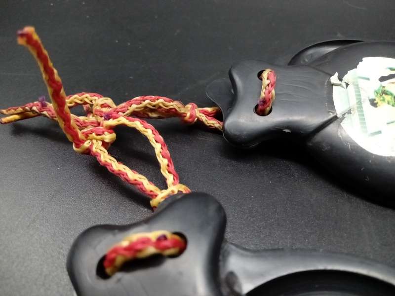Vintage! Pair Of Spanish Castanet Souvenirs