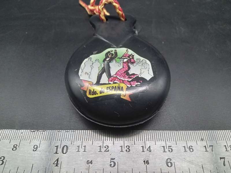Vintage! Pair Of Spanish Castanet Souvenirs