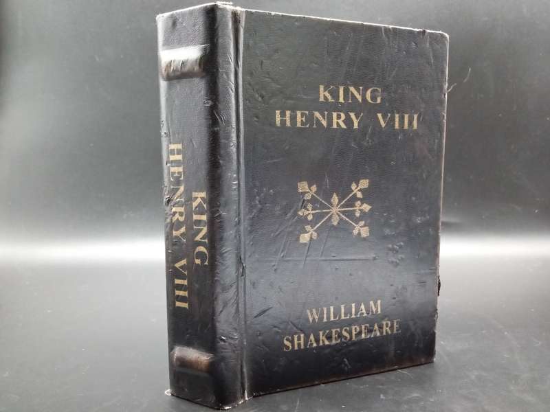 Vintage! Secret Book Hidden Compartment Safe Box William Shakespeare King Henry VIII