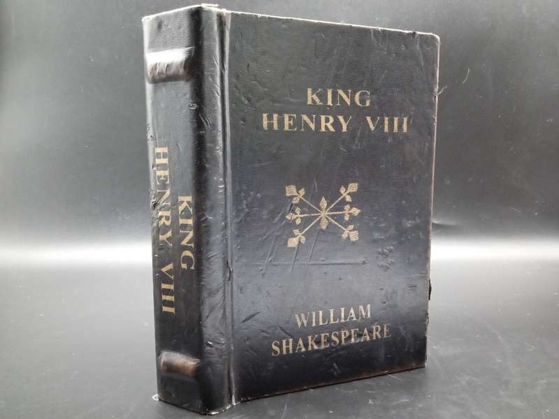 Vintage! Secret Book Hidden Compartment Safe Box William Shakespeare King Henry VIII