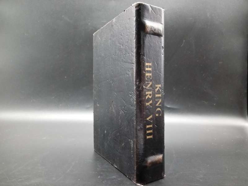 Vintage! Secret Book Hidden Compartment Safe Box William Shakespeare King Henry VIII