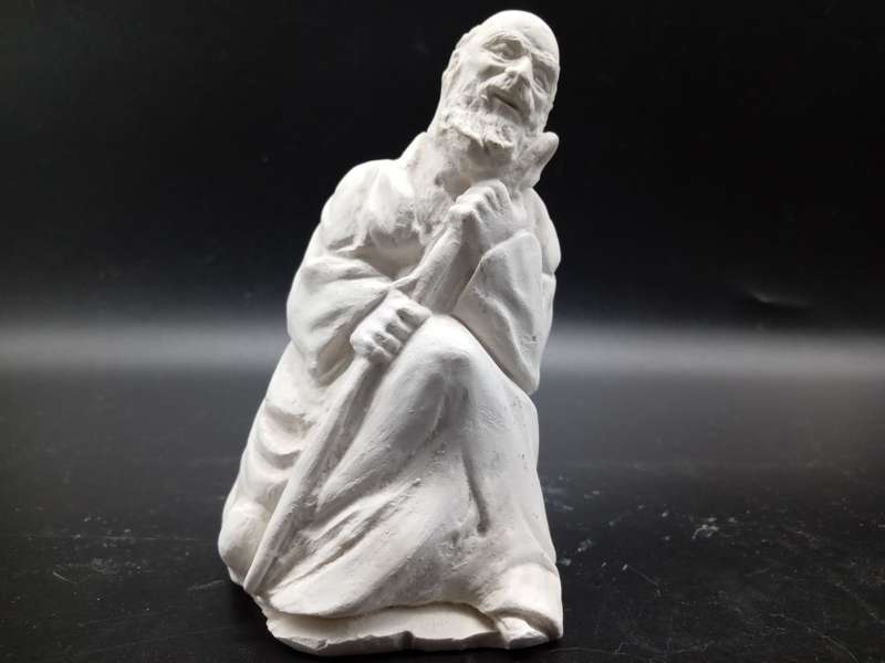 Vintage! Selection Of Unpainted Ceramic Figurines