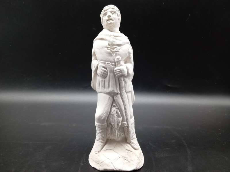 Vintage! Selection Of Unpainted Ceramic Figurines