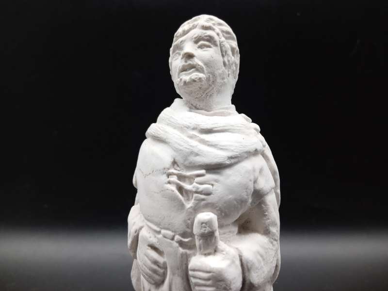 Vintage! Selection Of Unpainted Ceramic Figurines