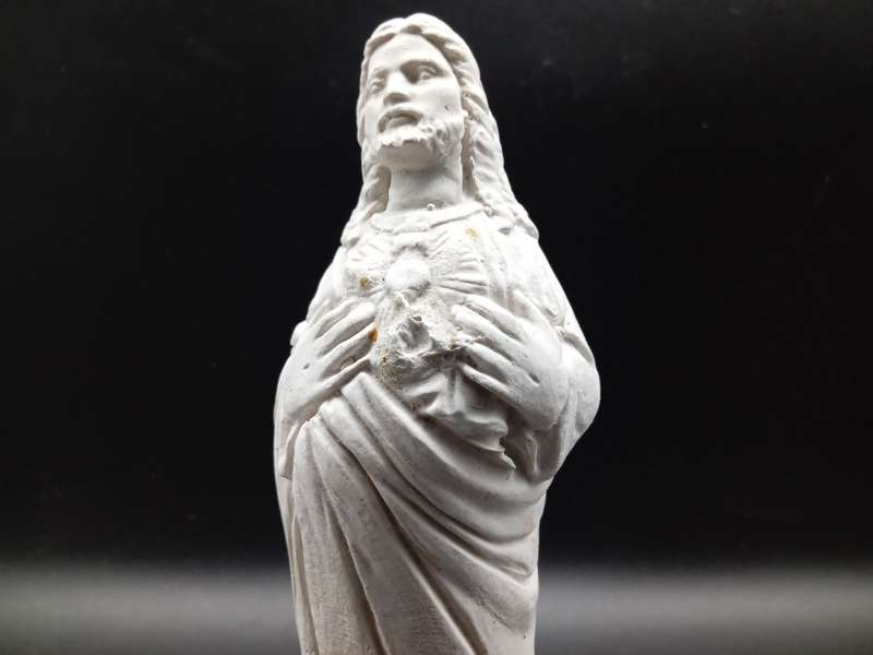 Vintage! Selection Of Unpainted Ceramic Figurines