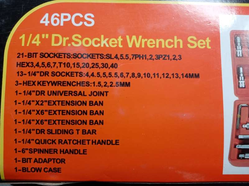 Awesome Tool Set - Safety Gloves, Socket Set, Spanners (27/21/21) and Heavy Duty Screwdriver Set
