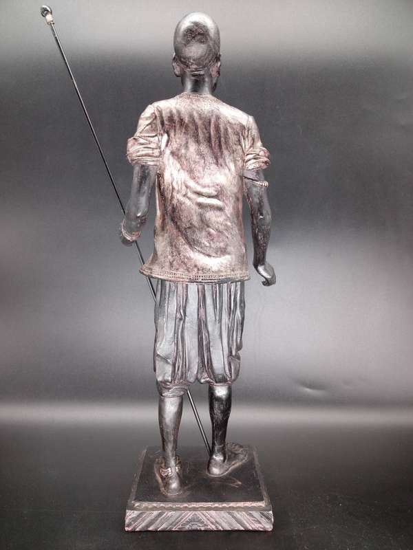 Vintage! Orientalist Nobleman/ Warrior - Detailed Resin Sculpture (Repaired)