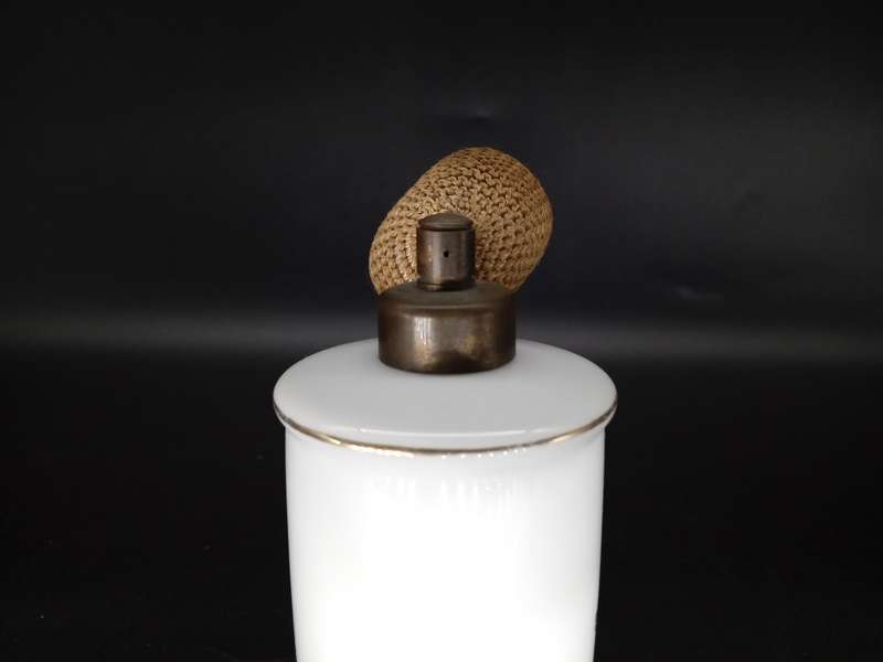 Vintage! Atomizer  - Porcelain - Perfume Bottle - Hand Painted - Floral design