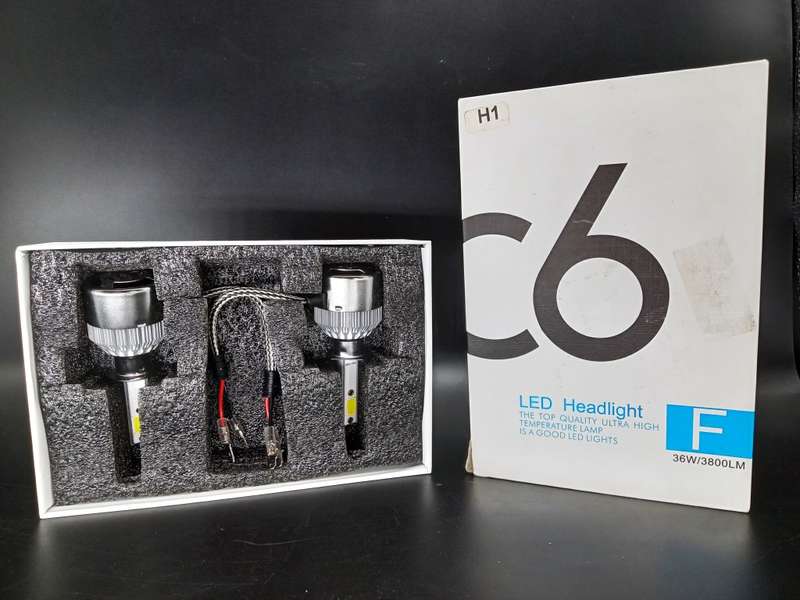C6 H1 36w/3800 LM LED Headlight
