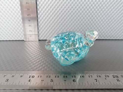 CRAZY R1 - Beautiful Iridescent Glass Turtle