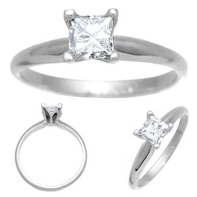 Browns engagement ring - with valuation certificate of R7800