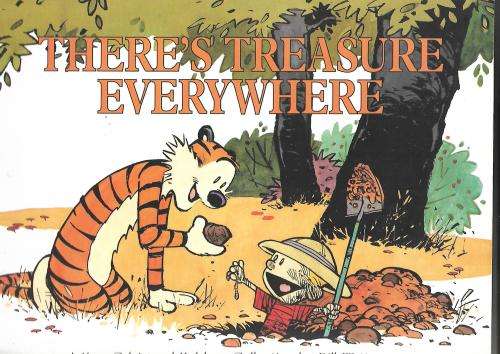 Calvin and Hobbes: There's Treasure Everywhere