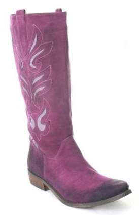 Plum Delicious Taylor Cowboy Boots - Available in Purple & in Black! (Size 4)