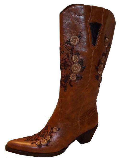 Plum Delicious Rilla Cowboy Boots (Size 8)