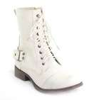 Plum Delicious Lauren Riding Boots - Stone (Sizes 3 & 4)
