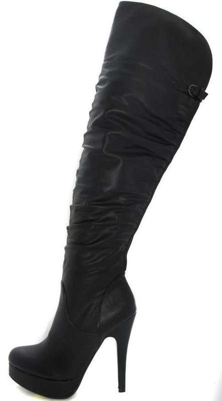 PLUM Delicious Over-the-Knee Platform Boots (Size 5 Only)