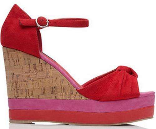 Forever New Peep Toe Platform Wedge