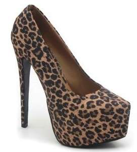 ZOOM Platform Leopard Heels (Size 7 Only)