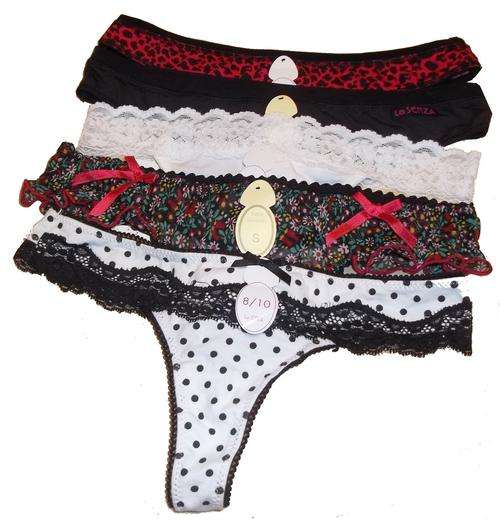 La Senza 5 Piece Thong Set (Small / 8-10)