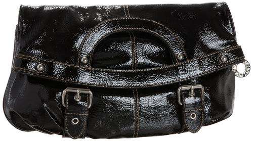 Save 42% - Nine West Patent Fold-Over Handbag